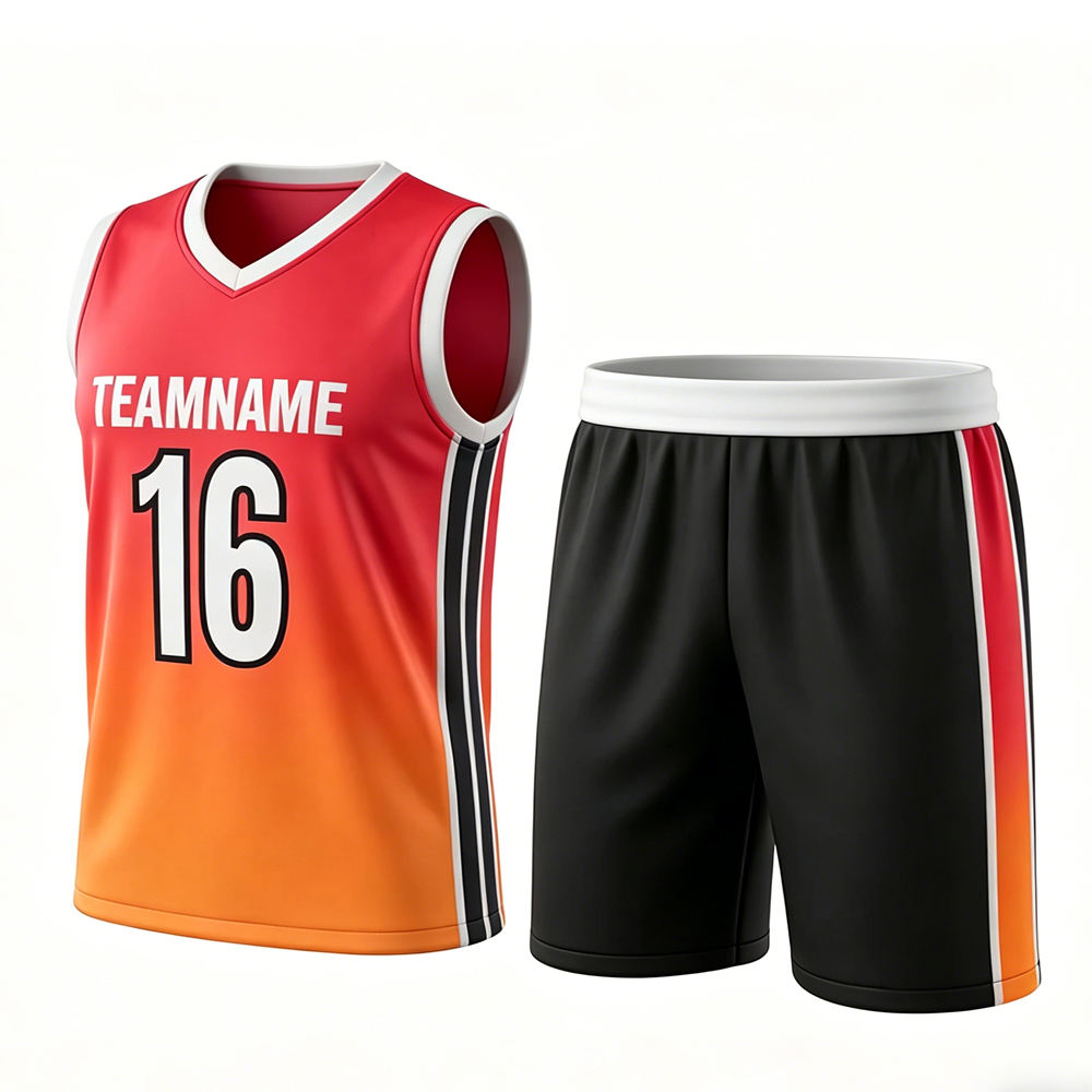 Basketball Uniform - Red