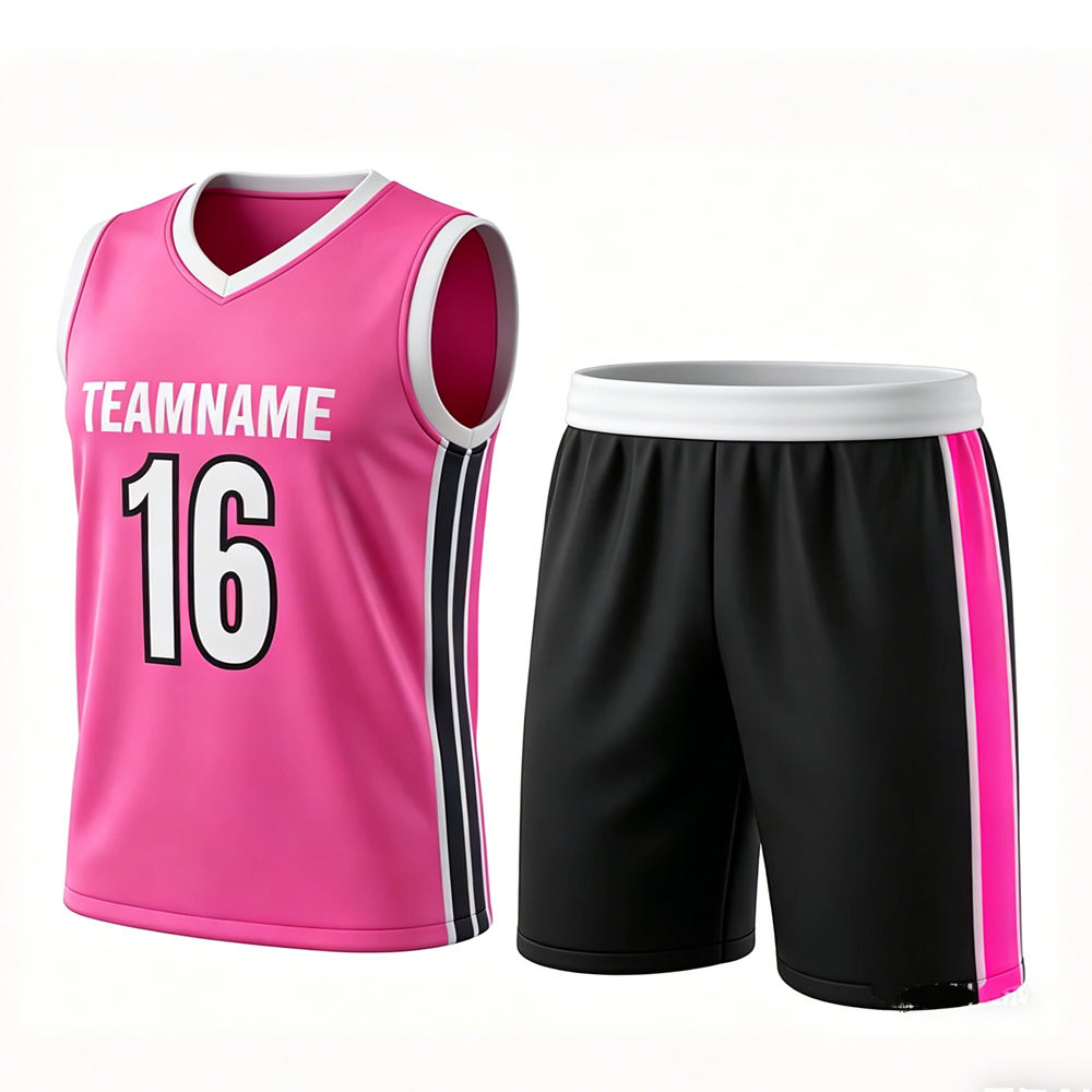 Basketball Uniform - Pink